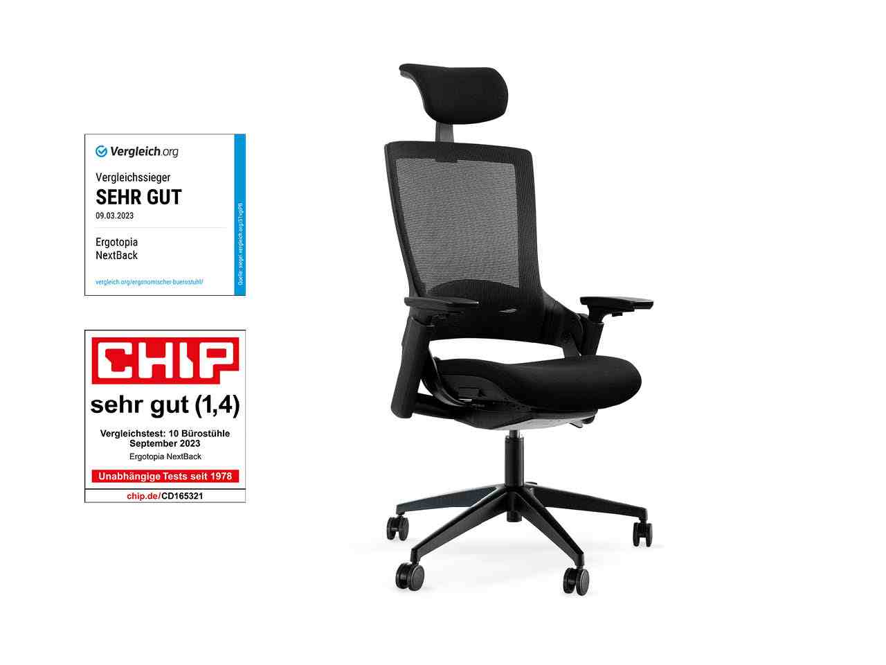 Ergotopia NextBack ergonomischer Bürostuhl