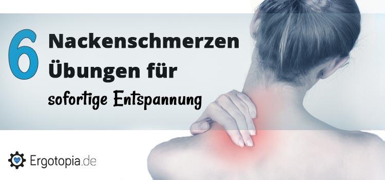 Nackenschmerzen Uebungen